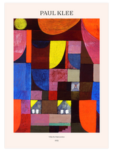 Klee Villas for Marionettes - Art Print